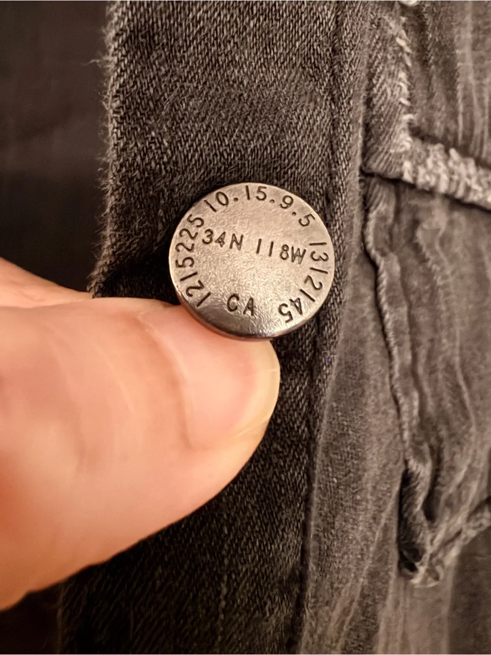 Current/Elliott women Washed black Button-Up shirt